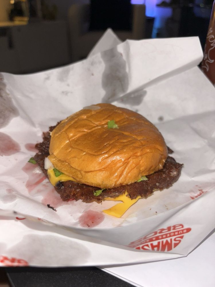 Food from Smash Bros Burgers and Shakes