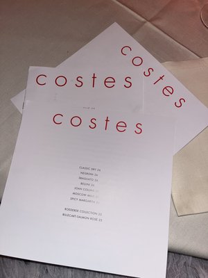 Costes by null