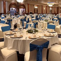 Great Hall Banquet & Convention Center - All of the tables set and ready!