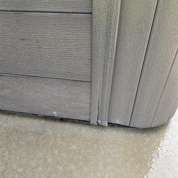 Backyard Leisure - Cracked molding from technician - Hot Tub & Pool Near Me - Kernersville, North Carolina