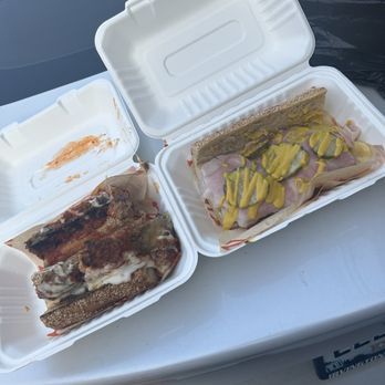 Massi's - Cubano Half and Eggplant Parm - Sandwiches Near Me - Astoria, New York