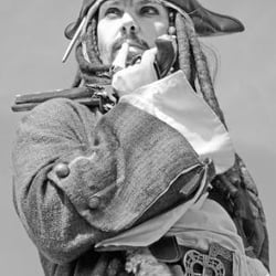 Captain Jack at Pirates & Roses