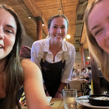 Emmy Squared Pizza - Durham - Our amazing waitress, Jordyn! - Pizza Near Me - Durham, North Carolina