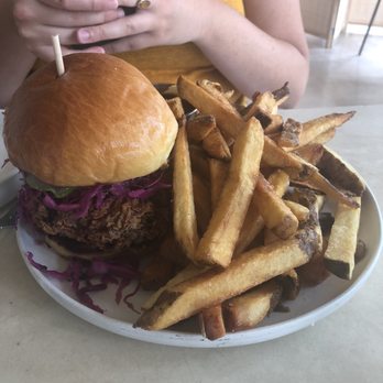 Celestine - Za'atar Fried Chicken Sandwich - Mediterranean Near Me - Brooklyn, New York Celestine - Za'atar Fried Chicken Sandwich - Mediterranean Near Me - Brooklyn, New York