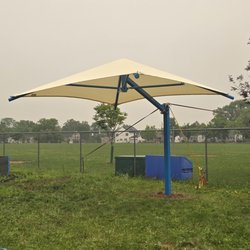NJ Swingsets & Playgrounds - Commercial Playground Shading Installation - Flemington, NJ