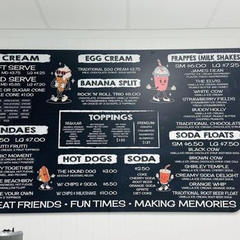 Rockin Retro Ice Cream Parlor - Full menu with all the yumminess. - Ice Cream & Frozen Yogurt Near Me - Cocoa Beach, Florida Rockin Retro Ice Cream Parlor - Full menu with all the yumminess. - Ice Cream & Frozen Yogurt Near Me - Cocoa Beach, Florida