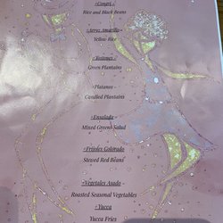 La Habana Vieja - Menu