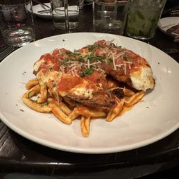 Chicken parmigiana Chicken parmigiana