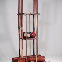 Gargoyles - A nice large new English croquet set.