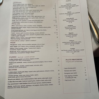 Piatti Danville - Special personalized menu - Italian Near Me - Danville, California