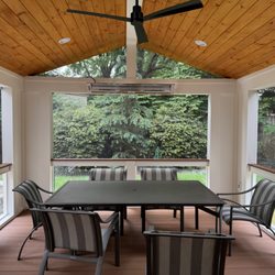 Steadfast Construction - Inside the porch
