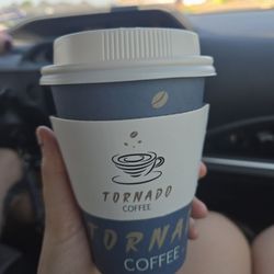 Branded hot beverage cup