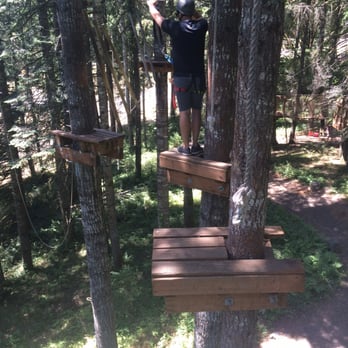Tree to Tree Adventure Park - Black course - Amusement Parks Near Me - Gaston, Oregon