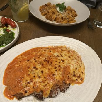 OLIVIA - Tableside chicken parm and rigatoni bolognese - Italian Near Me - Tampa, Florida