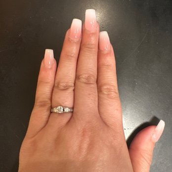 Polish’d Nail Salon - Not a fan. You can't really see but all nails are crooked - Nail Salons Near Me - Long Beach, California Polish’d Nail Salon - Not a fan. You can't really see but all nails are crooked - Nail Salons Near Me - Long Beach, California