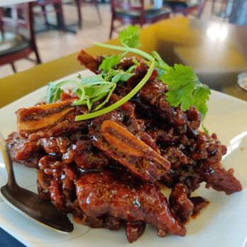 Mingala Restaurant - E26. Coffee short ribs. Delicious and large quantity. - Burmese Near Me - Newark, California Mingala Restaurant - E26. Coffee short ribs. Delicious and large quantity. - Burmese Near Me - Newark, California