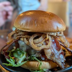 Iron Rabbit Restaurant & Bar - Rancher Burger