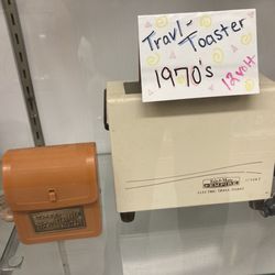 Travel toaster! So you can have toast in the car!
