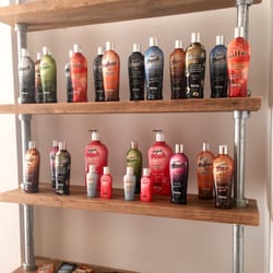 The Tanning Rooms - Selection of our Tanning Accelerators.