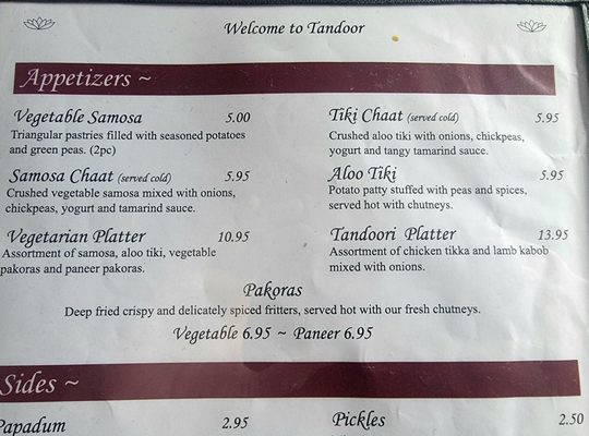 Tandoor Cuisine of India by null