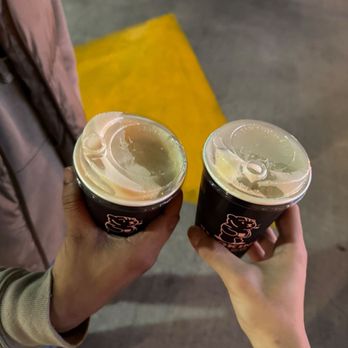Smoking Tiger Coffee Lab - Tiger latte or whatever idk i forgot but it's iced tho! - Coffee & Tea Near Me - Gardena, California