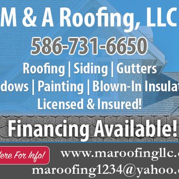 M&A Roofing - Ad powered by: YPC Media - Roofing Near Me - Shelby Township, Michigan M&A Roofing - Ad powered by: YPC Media - Roofing Near Me - Shelby Township, Michigan