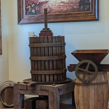 Christian Paul Vineyards - Wine press brought thru Ellis Island. - Wine Tasting Room Near Me - Elkin, North Carolina Christian Paul Vineyards - Wine press brought thru Ellis Island. - Wine Tasting Room Near Me - Elkin, North Carolina
