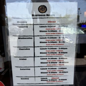 Kaigen - Hours - Japanese Near Me - Orange, California