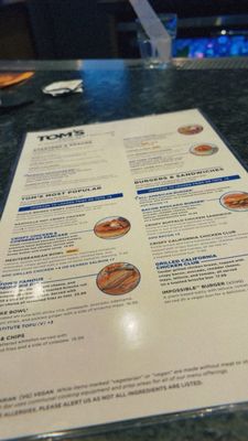 Menu photo 3 Tom's Watch Bar Washington, DC, DC