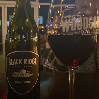 Woodson's Local Tap + Kitchen - Black Ridge Pinot Noir was good - Comfort Food Near Me - Conroe, Texas Woodson's Local Tap + Kitchen - Black Ridge Pinot Noir was good - Comfort Food Near Me - Conroe, Texas