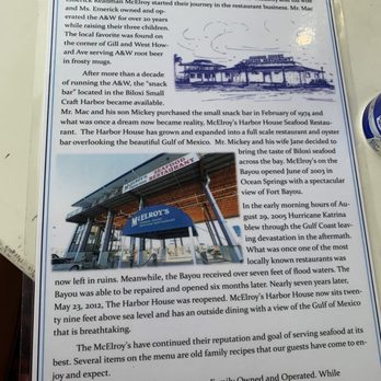 McElroy's Harbor House - Seafood Near Me - Biloxi, Mississippi McElroy's Harbor House - Seafood Near Me - Biloxi, Mississippi