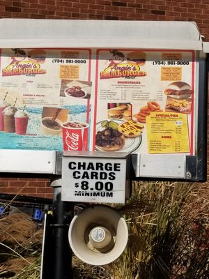 Menu photo 2 Angie's Hamburger Stand Canton, MI
