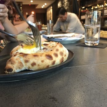 Supra - Ajaruli khachapuri (mixed by waiter) -$15 - Bars Near Me - Washington, DC, District of Columbia