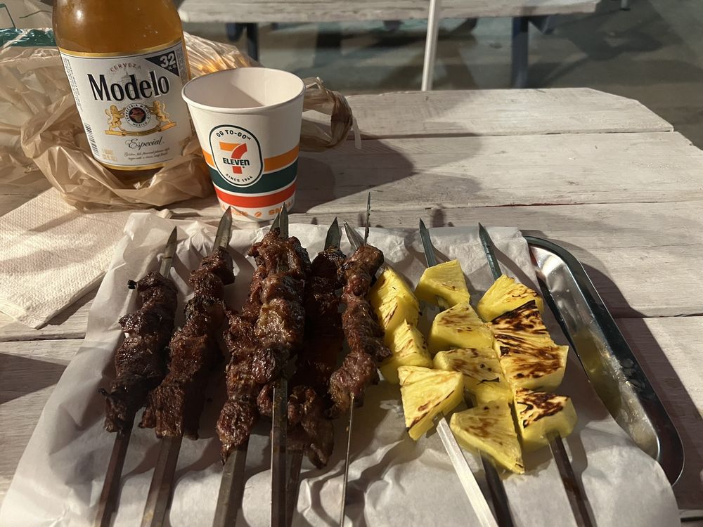 Food from Camino Alamo BBQ