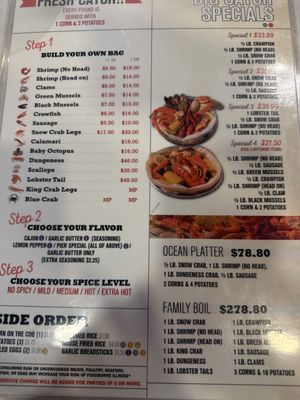 Menu photo 6 Wings Pier Aurora, CO