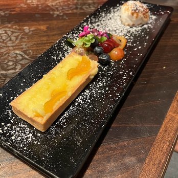 Cafe Sevilla - Lemon tart - Spanish Near Me - Costa Mesa, California Cafe Sevilla - Lemon tart - Spanish Near Me - Costa Mesa, California