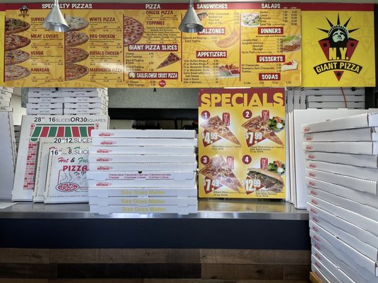 Menu photo 3 NY Giant Pizza San Diego, CA Menu photo 3 NY Giant Pizza San Diego, CA