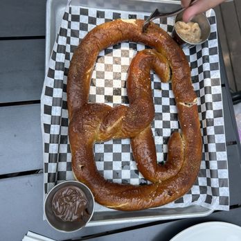 Moss Bay Hall - The Brunch pretzel - Comfort Food Near Me - Kirkland, Washington Moss Bay Hall - The Brunch pretzel - Comfort Food Near Me - Kirkland, Washington