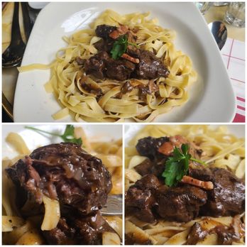 Le Petit Cler - Beef bourguignon tagliatelle pasta - Bistros Near Me - Paris, 75