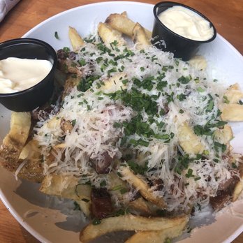 Dime Store - bacon parm & truffle fries - Breakfast & Brunch Near Me - Detroit, Michigan