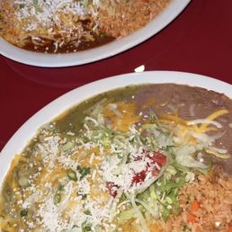Enchiladas Plate