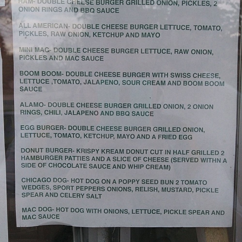Wimpy Burger - Carryout menu of burgers - Burgers Near Me - Flat Rock, Michigan Wimpy Burger - Carryout menu of burgers - Burgers Near Me - Flat Rock, Michigan