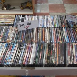 DVDs and box sets.