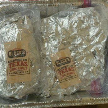 Black's Barbecue Lockhart - Moist briskets packed for travel - it's that good that we have to make sure it makes it home safe & sound - Barbeque Near Me - Lockhart, Texas Black's Barbecue Lockhart - Moist briskets packed for travel - it's that good that we have to make sure it makes it home safe & sound - Barbeque Near Me - Lockhart, Texas