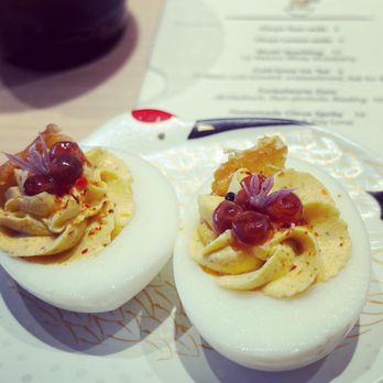 Noodle in a Haystack - Spin on deviled eggs - Ramen Near Me - San Francisco, California Noodle in a Haystack - Spin on deviled eggs - Ramen Near Me - San Francisco, California