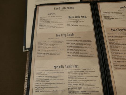 Menu photo 2 Rosine's Restaurant Monterey, CA Menu photo 2 Rosine's Restaurant Monterey, CA