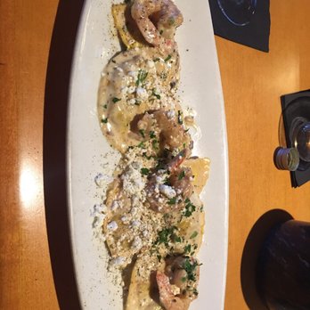 Lombardi's Italian Restaurant - Mushroom ravioli with shrimp - Italian Near Me - Everett, Washington
