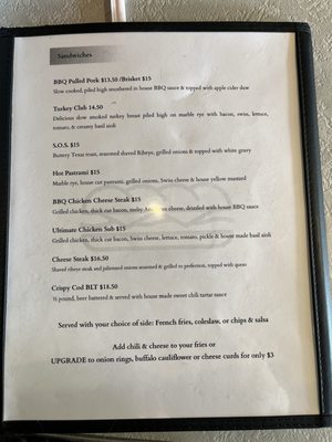 Menu photo 8 Betty Bombers Savannah, GA Menu photo 8 Betty Bombers Savannah, GA