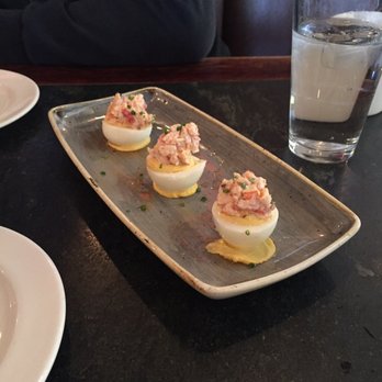 Crosby's Kitchen - Lobster deviled eggs are worth the price - American Near Me - Chicago, Illinois Crosby's Kitchen - Lobster deviled eggs are worth the price - American Near Me - Chicago, Illinois