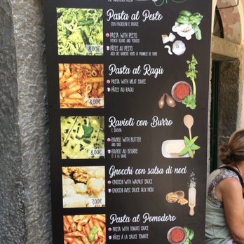 Pastakeaway - Menu - Italian Near Me - Manarola, SP